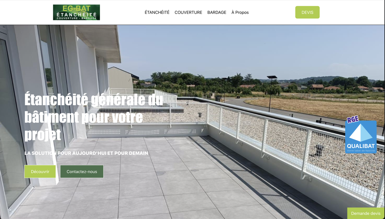 EG-BAT - Entreprise d'Étanchéité